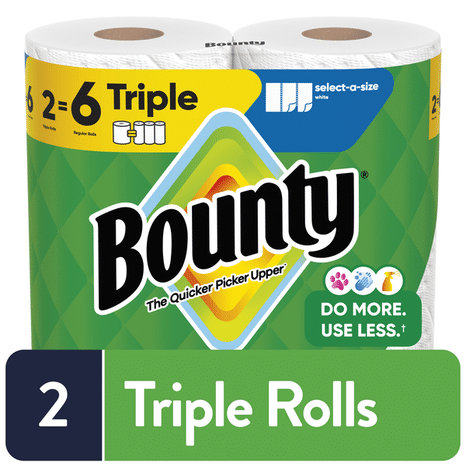 Bounty Paper Towels Select-A-Size