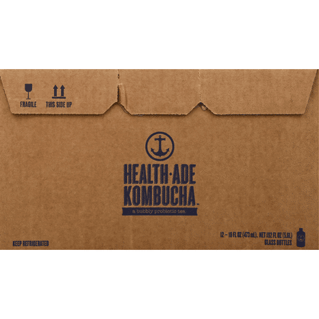 Health-Ade Kombucha, Ginger-Lemon