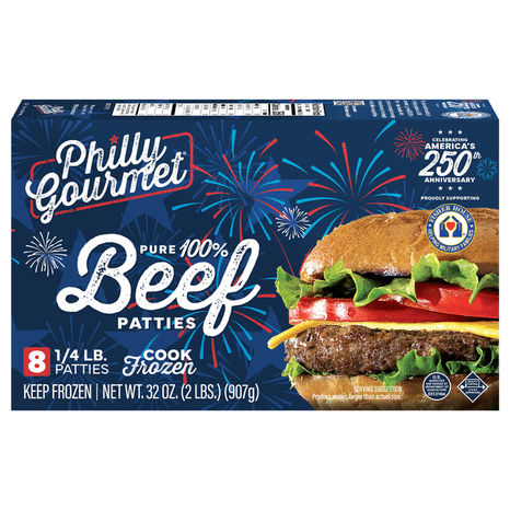 Philly Gourmet Beef Patties