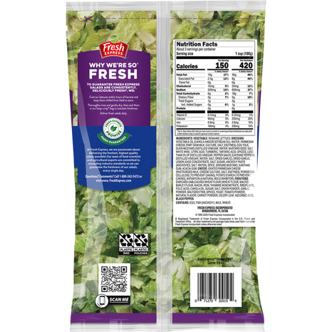 Fresh Express Caesar Chopped Kit