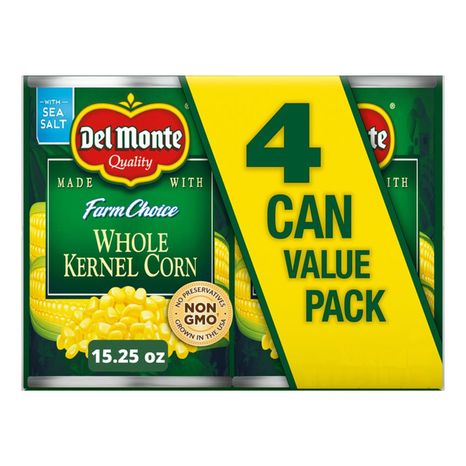Del Monte Whole Kernel Corn Value Pack