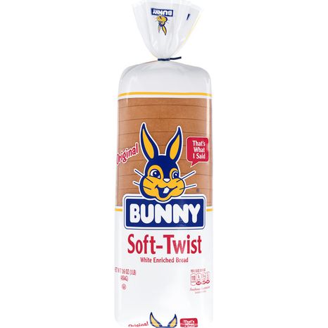 Bunny Bread Original Soft-Twist White Enriched Bread