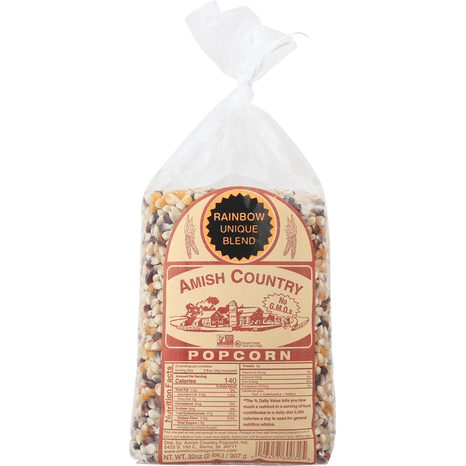 Amish Country Popcorn, Rainbow Unique Blend