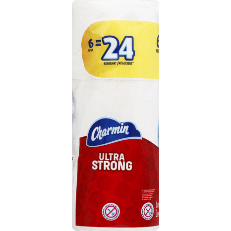 Charmin Ultra Strong Toilet Paper 6 Rolls