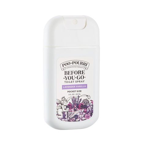 Poo-Pourri Before-You-Go Lavender Vanilla Pocket Size Toilet Spray