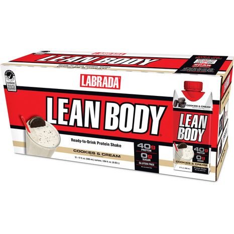 Lean Body Ready-to-Drink Protein Shakes, Cookies & Cream