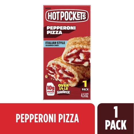 Hot Pockets Pepperoni Pizza Sandwich