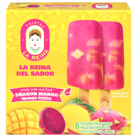 La Reina Dragon Mango Fruit Bars