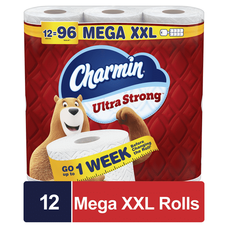 Charmin Ultra Strong Toilet Paper Mega XXL Rolls