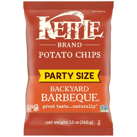 Kettle Brand Party Size Backyard Barbeque Potato Chips