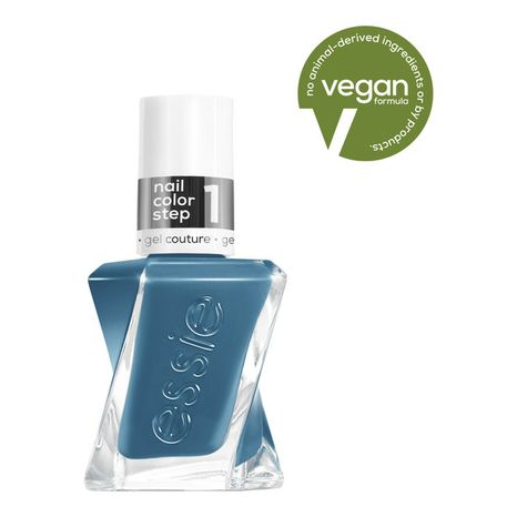 essie longwear nail polish, vegan, Fashion Freedom, blue, Cut Loose