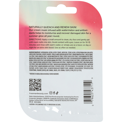 Freeman Beauty Cream Mask, Hydrating