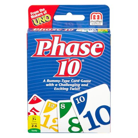 UNO Phase 10 Card Game