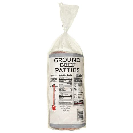 Kirkland Signature Ground Beef Patties