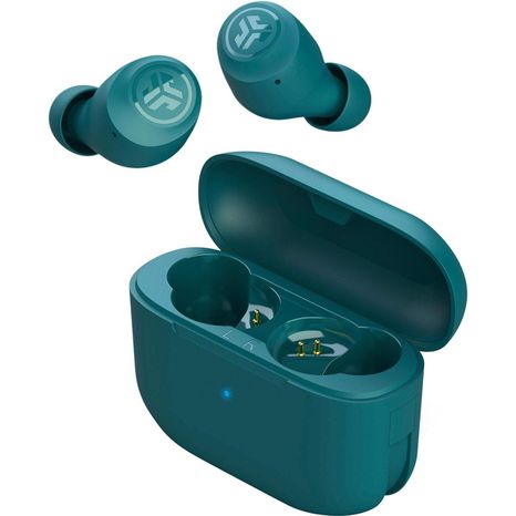 JLab Earbuds, True Wireless, Go Air Pop, Teal