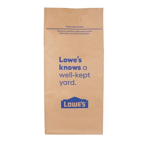 Lowe's Paper Yard Waste Bags