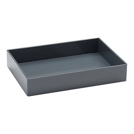 Poppin Dark Grey Medium Accessory Tray