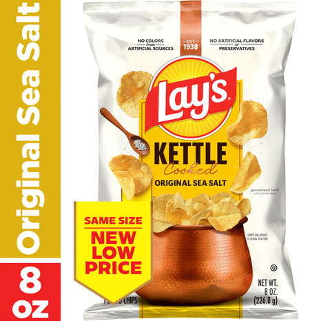 Lay's Kettle Cooked Potato Chips, Original