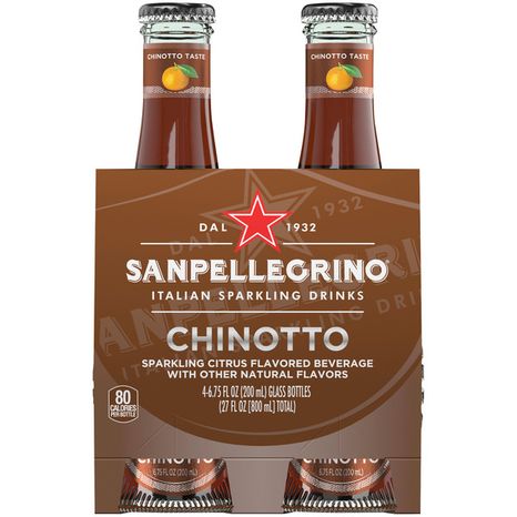 San Pellegrino Italian Sparkling Drink Chinotto Sparkling Citrus Beverage