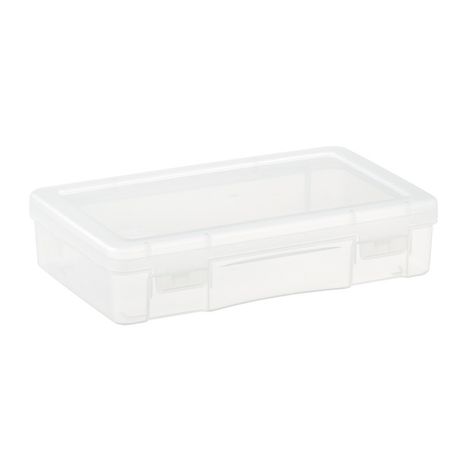 Iris Modular Pencil Case - Translucent - 5-1/4" x 8-1/2" x 2"