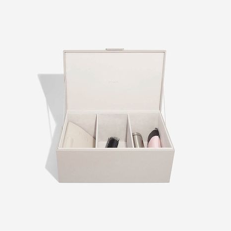 Stackers Small Premium Storage Box - Taupe - 15-1/2" x 10" x 6-1/2"