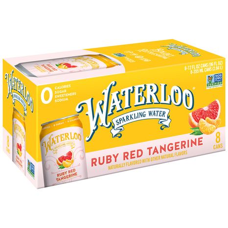 Waterloo Sparkling Water Ruby Red Tangerine