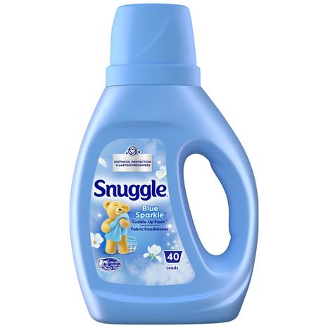 Snuggle Blue Sparkle Cuddle- Up Fresh 27.2oz Liquid Fabric Conditioner