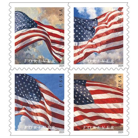 USPS First Class Flag Forever Stamp