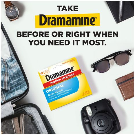 Dramamine Motion Sickness Relief Original Formula