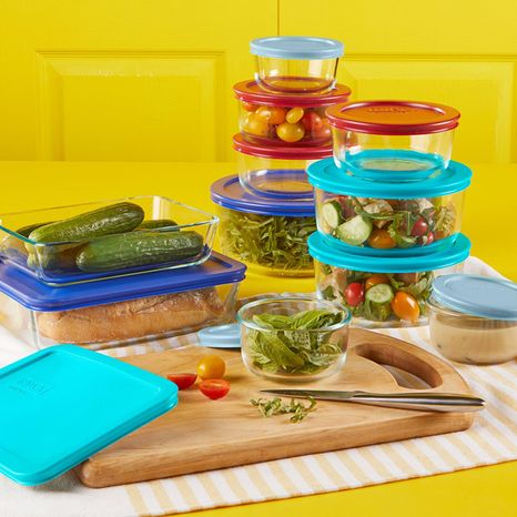 Pyrex Glass Food Storage Set - One Size
