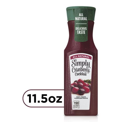 Simply Cranberry Cocktail Fruit Juice