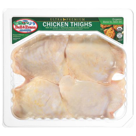 Bell & Evans Organic Chicken Thighs