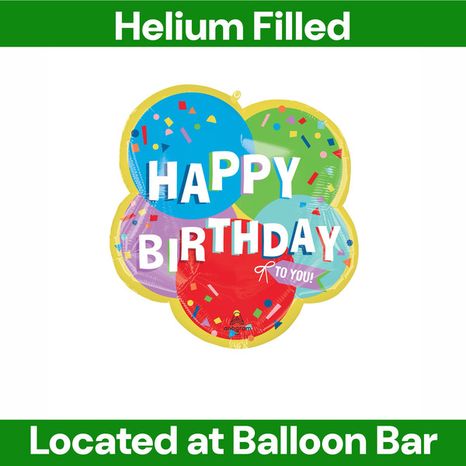 Anagram Sunny Birthday Foil Balloon