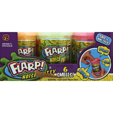 Flarp! Noise Putty, 6 Smells