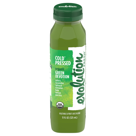 Evolution Fresh Organic Cold Pressed Green Devotion Vegetable & Fruit Juice Blend