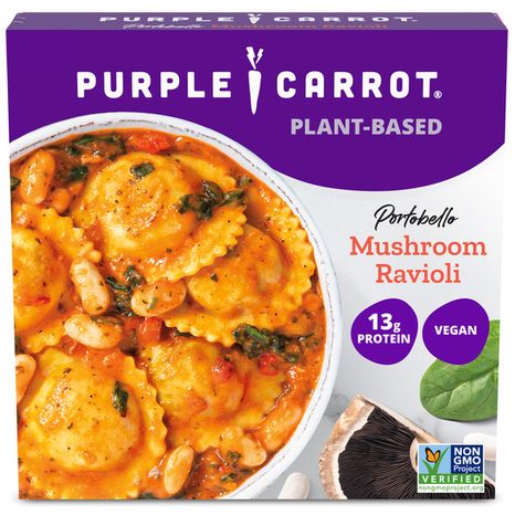 Purple Carrot Plant-Based Portobello Mushroom Ravioli Frozen