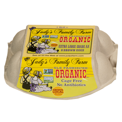 Judy's Family Farm Organic Brown Extra Large Eggs