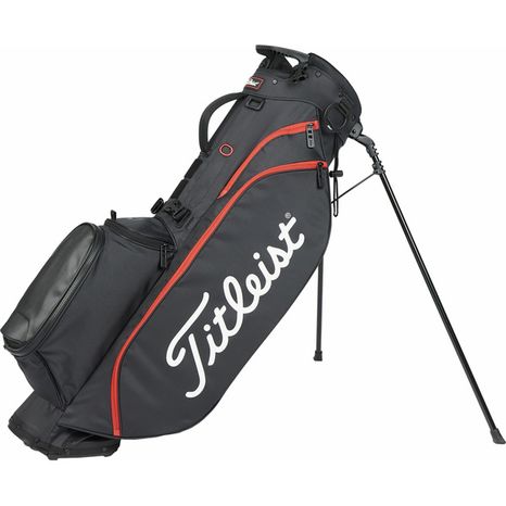 Titleist 2023 Players 4 Stand Bag - Black & Red