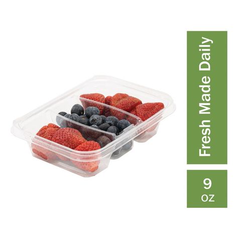 Snow Fruit Strawberry Blueberry