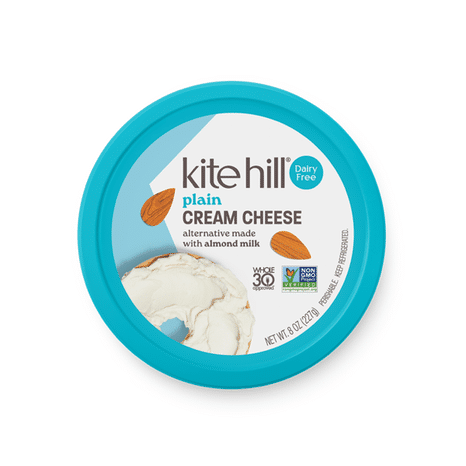 Kite Hill Dairy Free Cream Cheese, Plain
