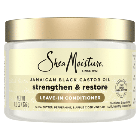 SheaMoisture Leave In Conditioner 100% Pure Jamaican Black Castor Oil