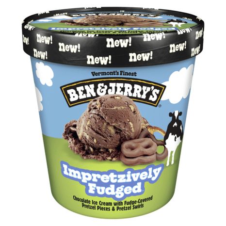 Ben & Jerry's Ice Cream, Impretzively Fudged
