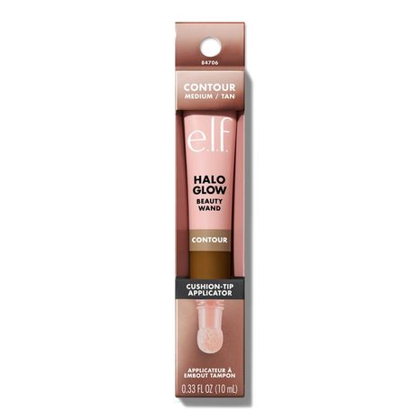 e.l.f. Medium/Tan Halo Glow Beauty Wand Cushion-Tip Applicator Contour