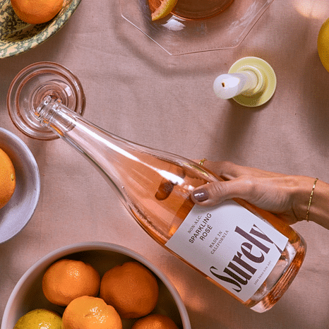 Surely Non-Alcoholic Sparkling Rosé