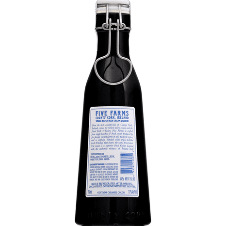 Five Farms Irish Cream Liqueur, Single Batch