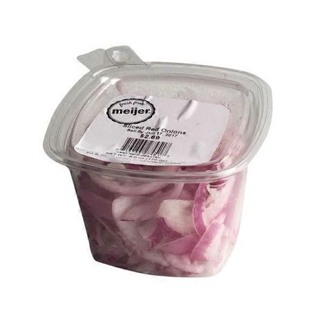 Meijer Fresh Red Sliced Onions