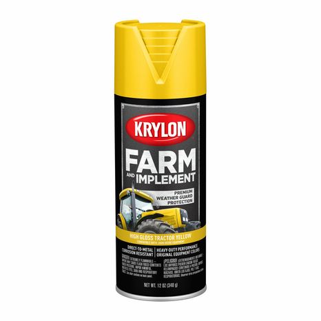 Krylon High Gloss John Deere Yellow Farm & Implement Paint