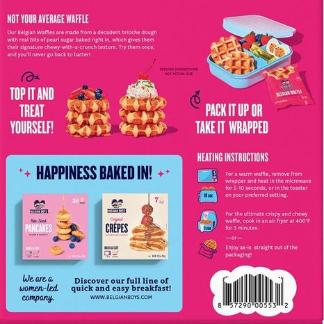 Belgian Boys Refrigerated Original Belgian Waffle