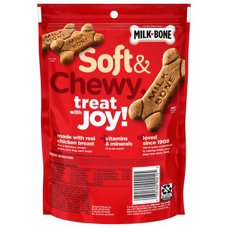 Milk-Bone Soft and Chewy Dog Treats, Chicken Recipe With Chicken Breast