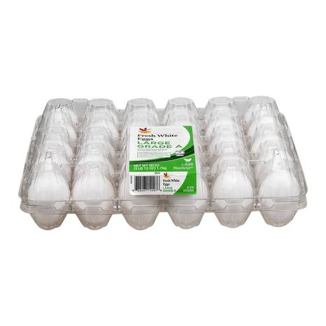 Giant Food Large Grade A White Eggs